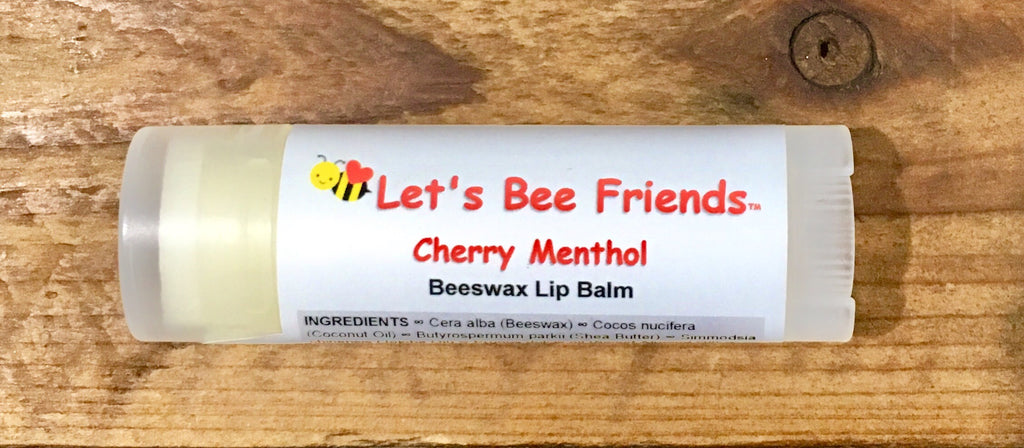 Cherry Menthol Lip Balm (3 Pack)