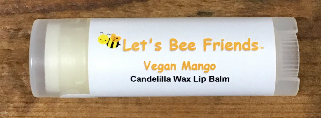 All natural and organic lip balm. Vegan Mango